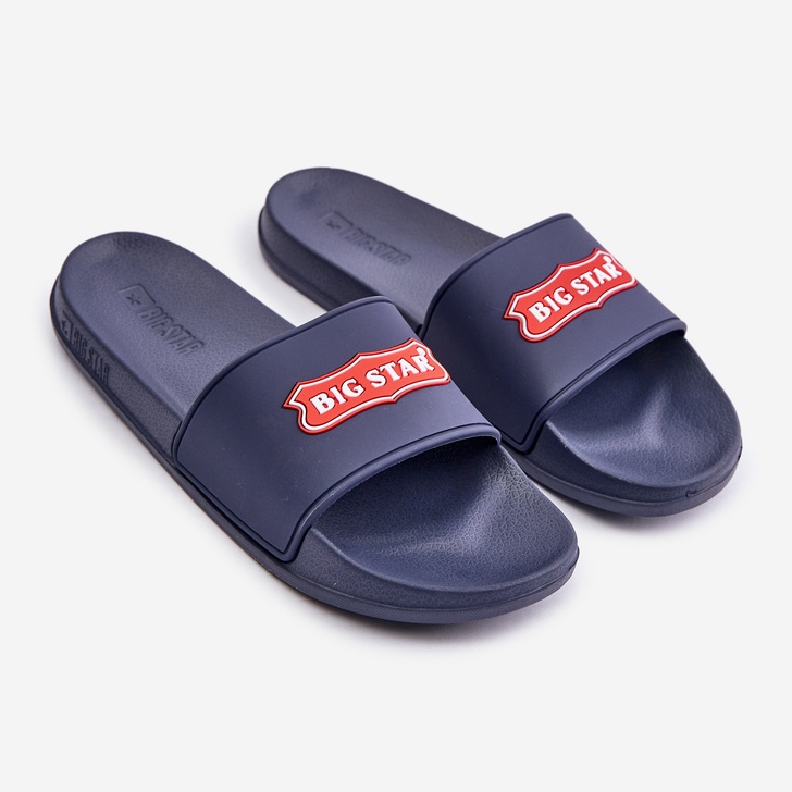 Flip-flops pentru femei Big Star OO274039 Bleumarin albastru 1