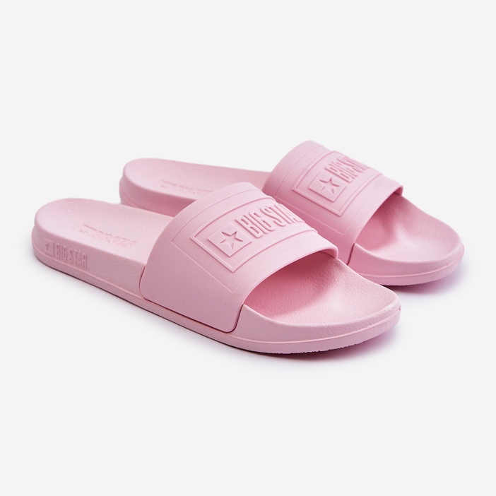 Flip-flops pentru femei Big Star OO274036 roz 1