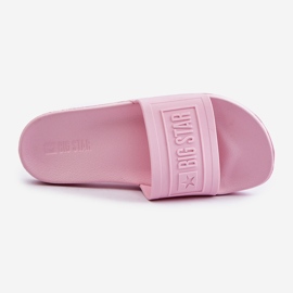 Flip-flops pentru femei Big Star OO274036 roz 2