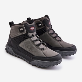 Pantofi de drumeție izolați pentru bărbați Lee Cooper LCJ-24-01-2939 gri 1