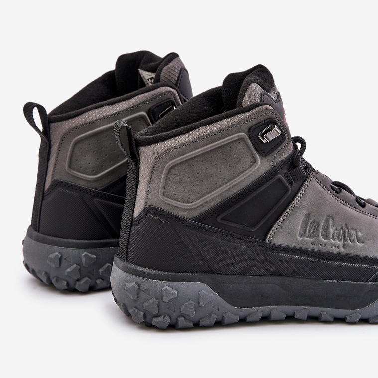 Pantofi de drumeție izolați pentru bărbați Lee Cooper LCJ-24-01-2939 gri 2