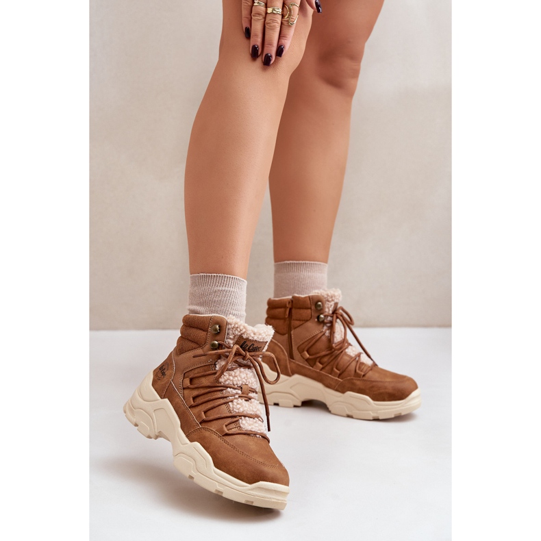 Cizme izolate pentru femei Lee Cooper LCJ-24-03-3061L maro 2 Cizme izolate pentru femei Lee Cooper LCJ-24-03-3061L maro 2