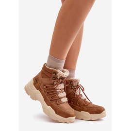 Cizme izolate pentru femei Lee Cooper LCJ-24-03-3061L maro 1 Cizme izolate pentru femei Lee Cooper LCJ-24-03-3061L maro 1