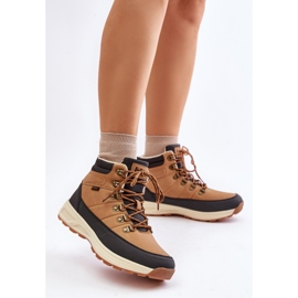 Cizme izolate de drumeție pentru bărbați Lee Cooper LCJ-24-03-3035M Maro Camel 2