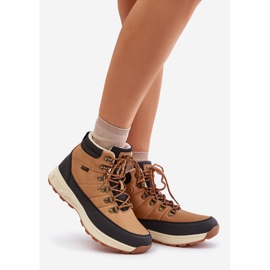 Cizme izolate de drumeție pentru bărbați Lee Cooper LCJ-24-03-3035M Maro Camel 1