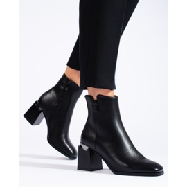 W. Potocki Cizme elegante negre cu toc de la Potocki negru 1 W. Potocki Cizme elegante negre cu toc de la Potocki negru 1