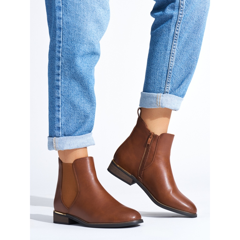 Cizme de dama clasice maro 1