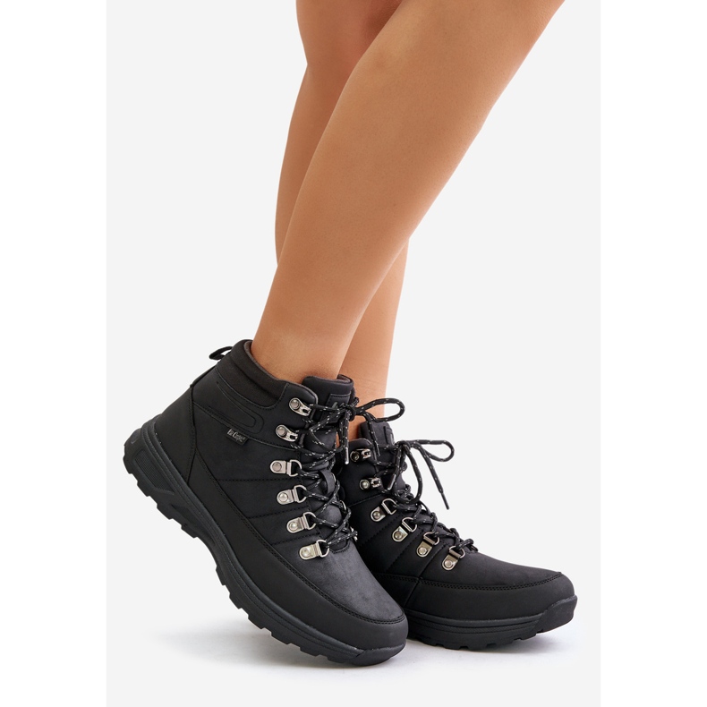 Ghete izolate de drumeție pentru bărbați Lee Cooper LCJ-24-03-3034M Negru 1 Ghete izolate de drumeție pentru bărbați Lee Cooper LCJ-24-03-3034M Negru 1