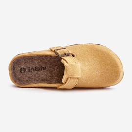 Papuci Comozi De Dama Cu Catarama Inblu ED000019 Galben 2 Papuci Comozi De Dama Cu Catarama Inblu ED000019 Galben 2