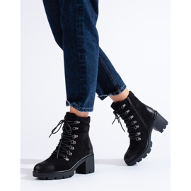 Genți izolante de damă din piele de căprioară ecologică negru 1 Genți izolante de damă din piele de căprioară ecologică negru 1