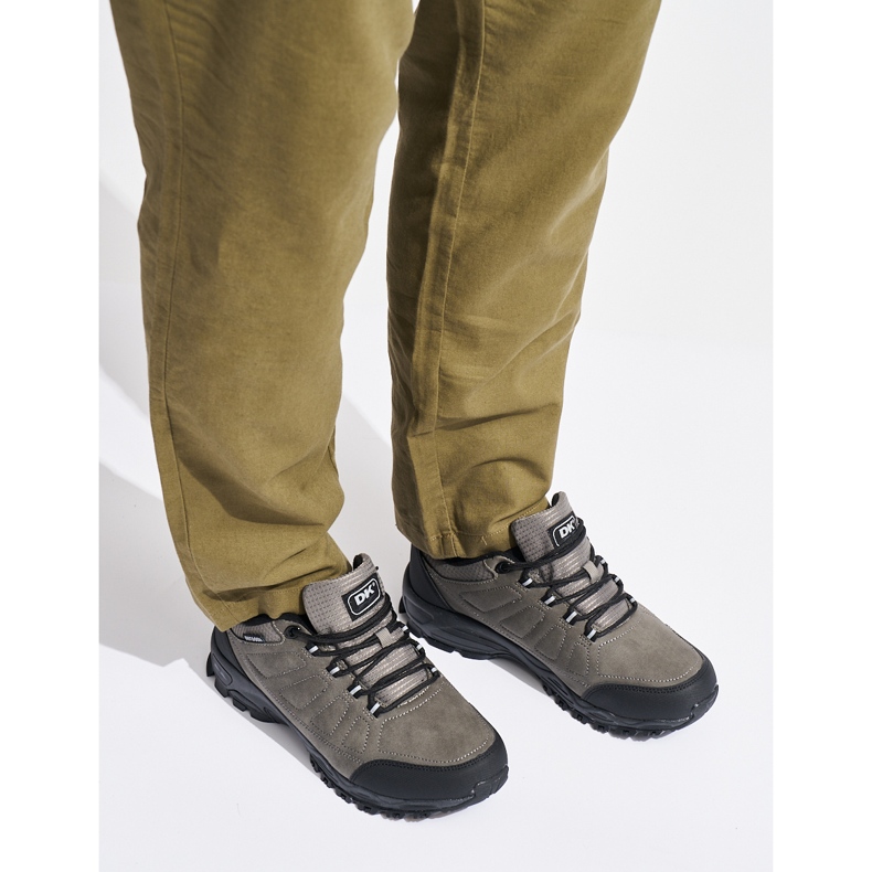 Pantofi de trekking DK gri pentru bărbați 1