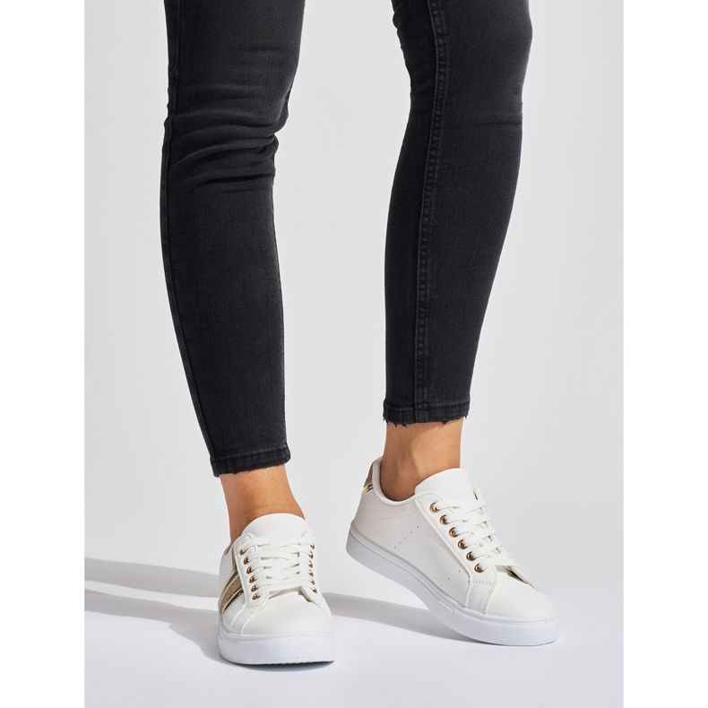 Pantofi sport de dama albi 1