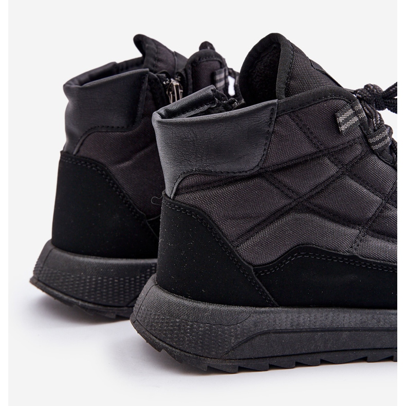 Cizme izolate cu șireturi pentru bărbați Progress PROGJ-24-153 Negru 2