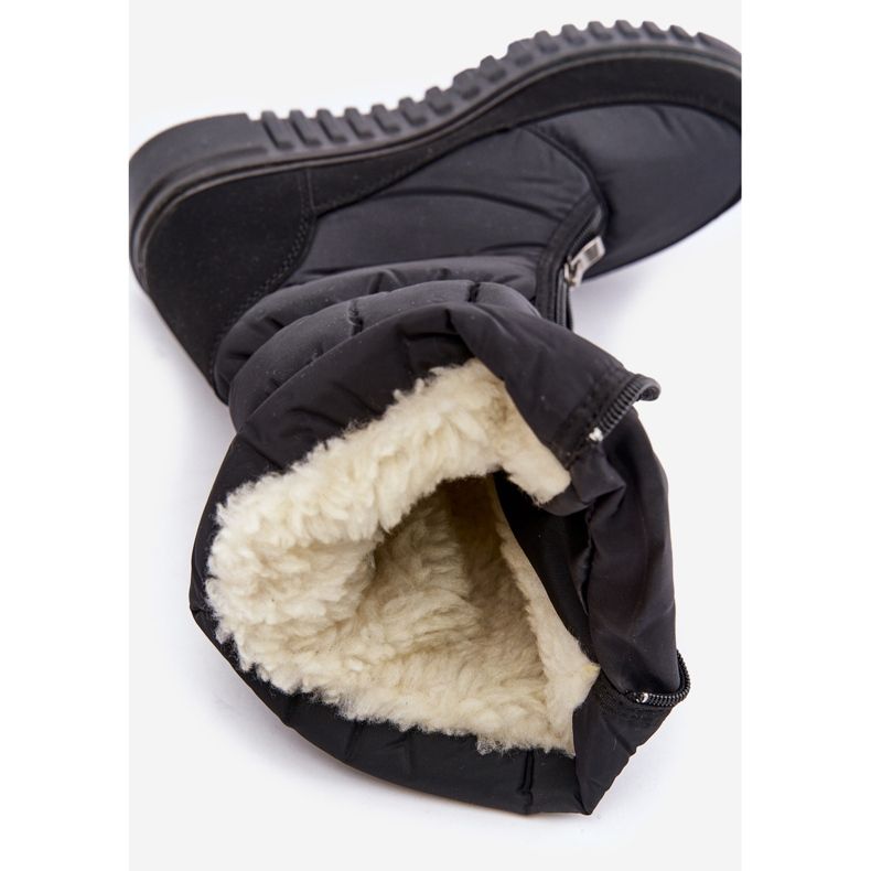 Cizme de zăpadă calde pentru damă Progress PROGJ-24-149 Negru 2