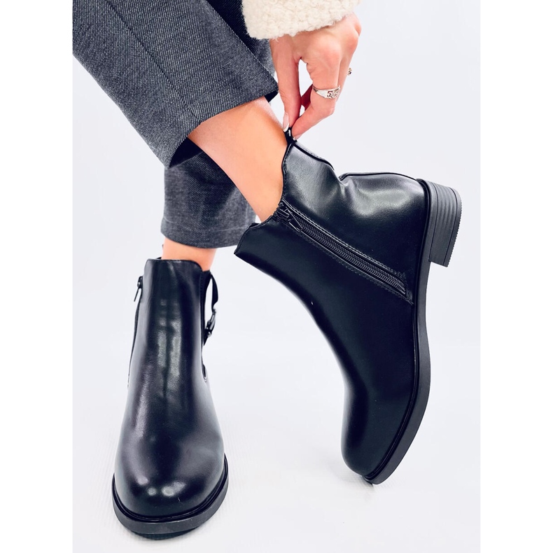 Cizme Chelsea de damă Boone Black negru 2 Cizme Chelsea de damă Boone Black negru 2