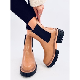 Cizme Chelsea dama Bella LT.KHAKI maro 1 Cizme Chelsea dama Bella LT.KHAKI maro 1