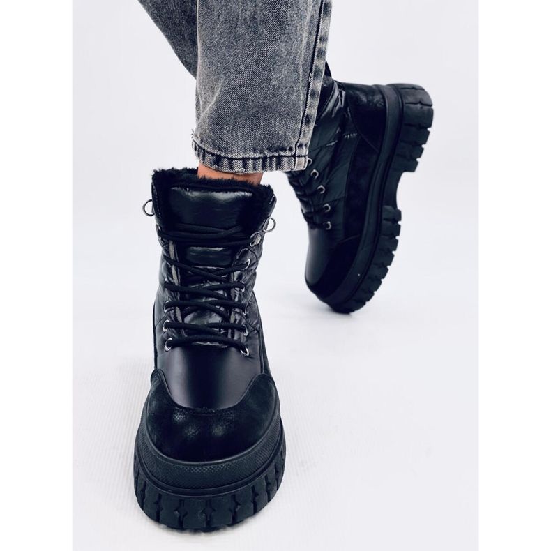 Cizme de zapada dama Renn Black negru 1