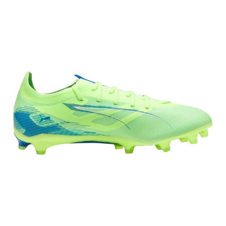 Pantofi de fotbal Puma Ultra 5 Match FG/AG 107687 03 verde 1