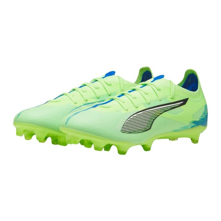 Pantofi de fotbal Puma Ultra 5 Match FG/AG 107687 03 verde 2