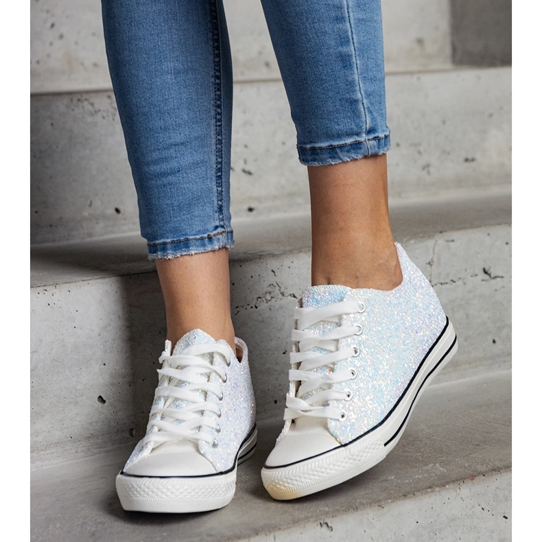 Adidasi înalți strălucitori Jadwa multicolor 1