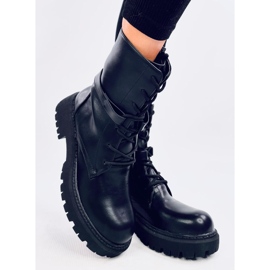 Cizme cu șireturi Barkley Black negru 2 Cizme cu șireturi Barkley Black negru 2