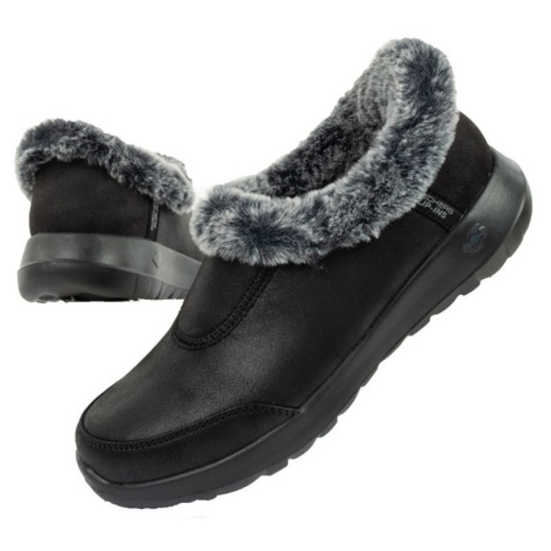 Pantofi Skechers ON-THE 175490/BKGY negru 1