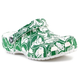 Sabot Crocs Classic Duke Print 210003-3WH verde 1