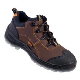 Pantofi de lucru URGENTI cu varf metalic 220/S1 maro 2
