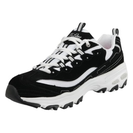 Pantofi Skechers D'Lites Biggest Fan 11930-BKW negru 2