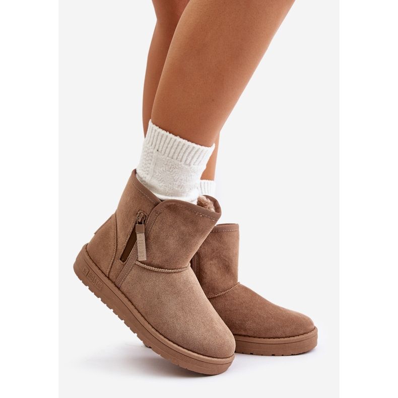 Cizme de zăpadă pentru damă Big Star OO274A165 Bej 1