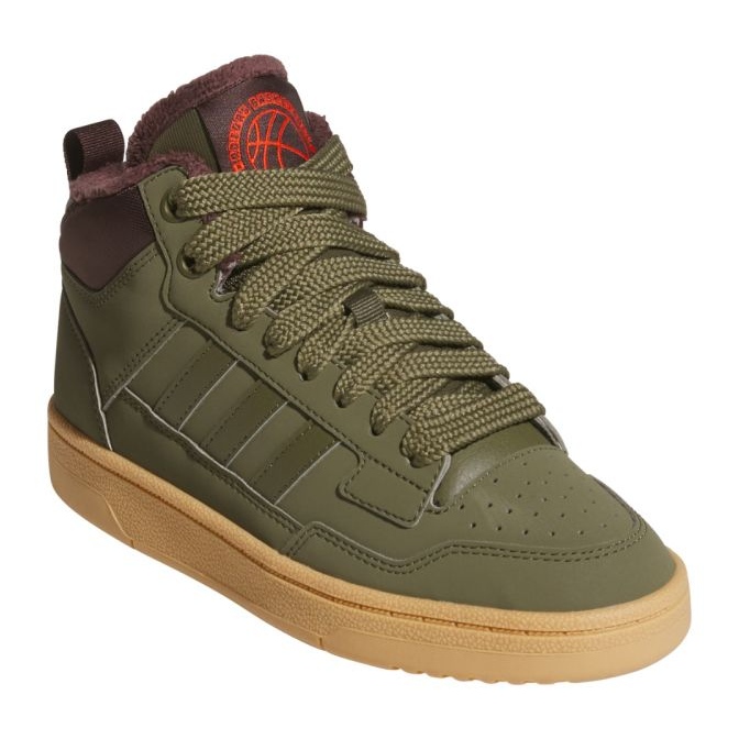 Pantofi Adidas Rapid Court Mid Winterized JR2813 verde 1