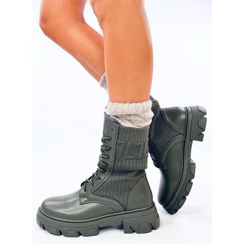 Lucrători cu o suprafață flexibilă Calling Green verde 2