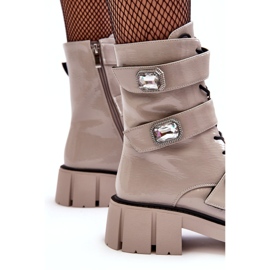 Cizme de damă de lucru gri deschis S.Barski MR870-61 2 Cizme de damă de lucru gri deschis S.Barski MR870-61 2