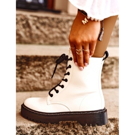 S.Barski Cizme de damă Alb Kognito 2