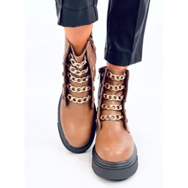 Cizme militare Lopez Taupe maro 1