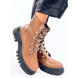 Cizme militare Lopez Taupe maro 2