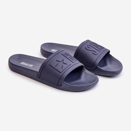 Șlapi de damă Big Star DD274A269 Albastru bleumarin 7