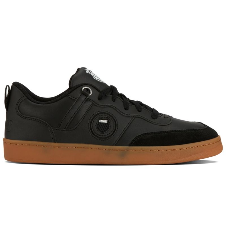 Pantofi K-Swiss K-Varsity Lth 09074-031-M negru 1 Pantofi K-Swiss K-Varsity Lth 09074-031-M negru 1