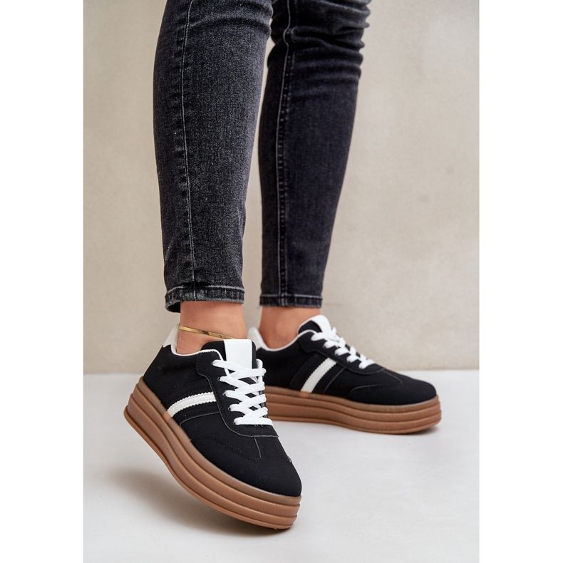 Pantofi de damă cu platformă Dravinnia negru 1