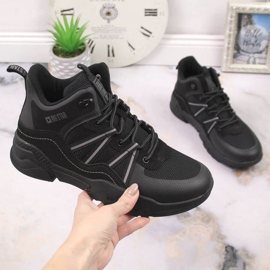 Pantofi sport înalți Big Star INT1784 negru 1