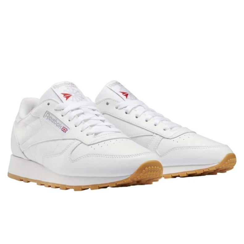 Pantofi Reebok Classic din piele 100008491 alb 1 Pantofi Reebok Classic din piele 100008491 alb 1