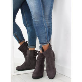 Botine gri gri ZH727 gri 2