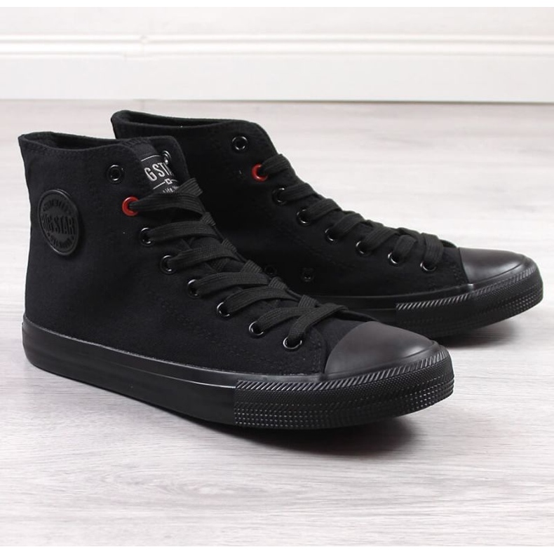 Big Star T274033 INT1826 pantofi și adidași înalți negru 1