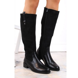 Cizme izolate Jezzi W JEZ410A, negre negru 2