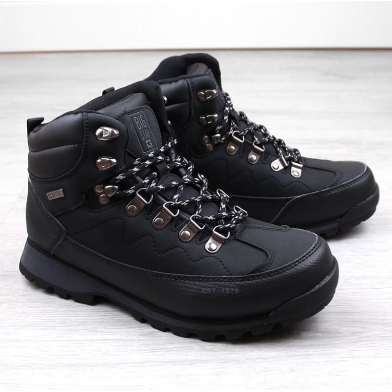 Pantofi sport izolați Big Star W INT1932B, negri negru 1