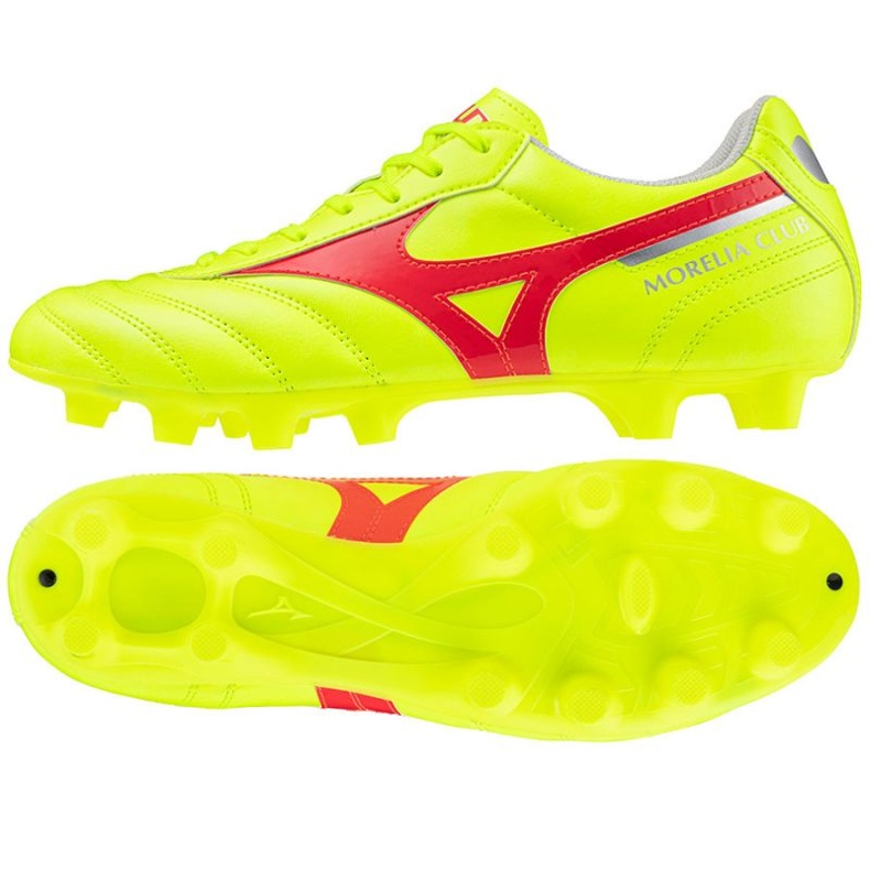 Pantofi Mizuno Morelia Ii Club Md M P1GA241645 galben 1 Pantofi Mizuno Morelia Ii Club Md M P1GA241645 galben 1