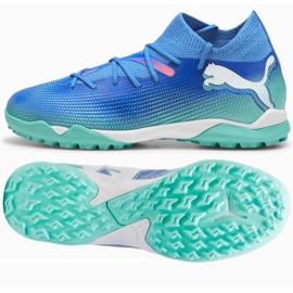Pantofi Puma Ultra 7 Match TT+ Mid 107948 01 albastru 1