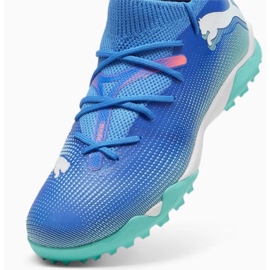Pantofi Puma Ultra 7 Match TT+ Mid 107948 01 albastru 4