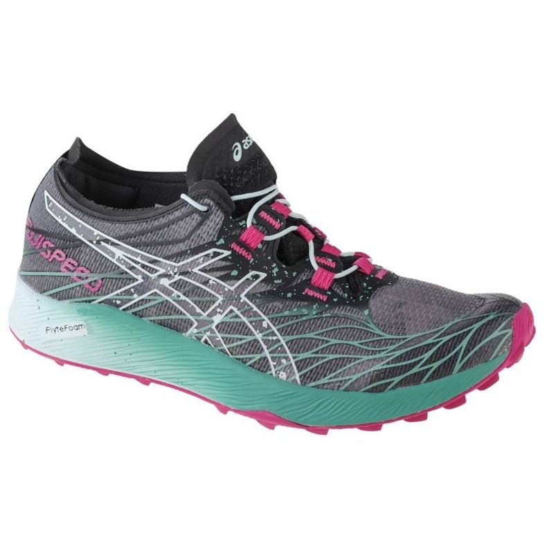Pantofi Asics Fujispeed 1012B176-001 negru gri 1