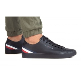 Pantofi Tommy Hilfiger Vulc Core Low M FM0FM04778 0GQ negru 2